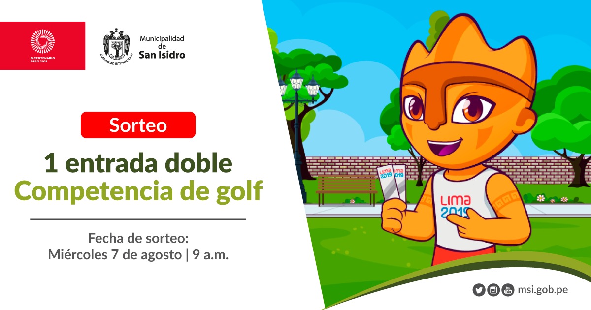 Sorteo Juegos Panamericanos Lima 2019 IG