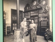 Fiesta de disfraces en la casa de la calle Corcovado, ca. 1920