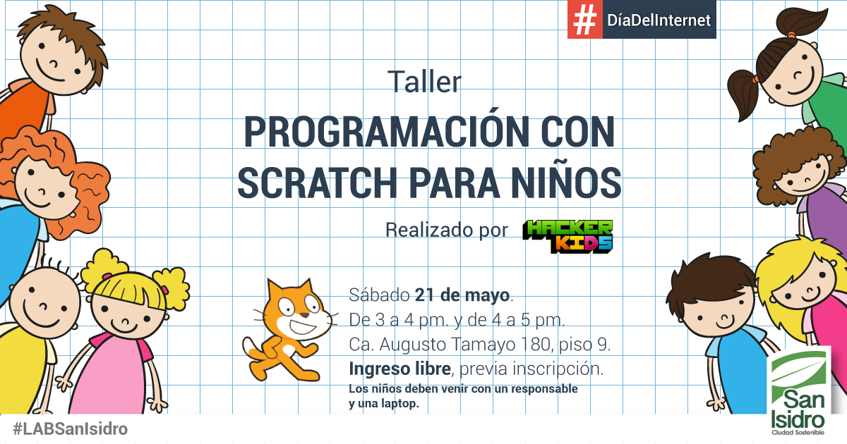 Taller de programación con Scratch para niños