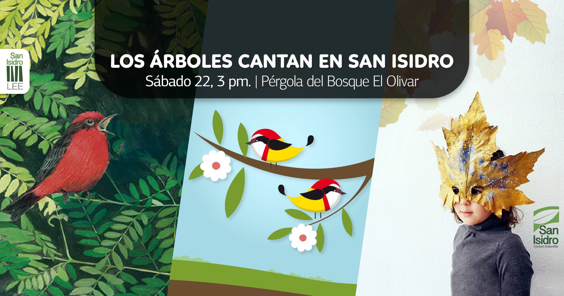 Presentación del libro "Los árboles cantan en San Isidro"
