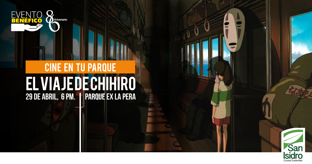 Cine en tu parque: El viaje de Chihiro