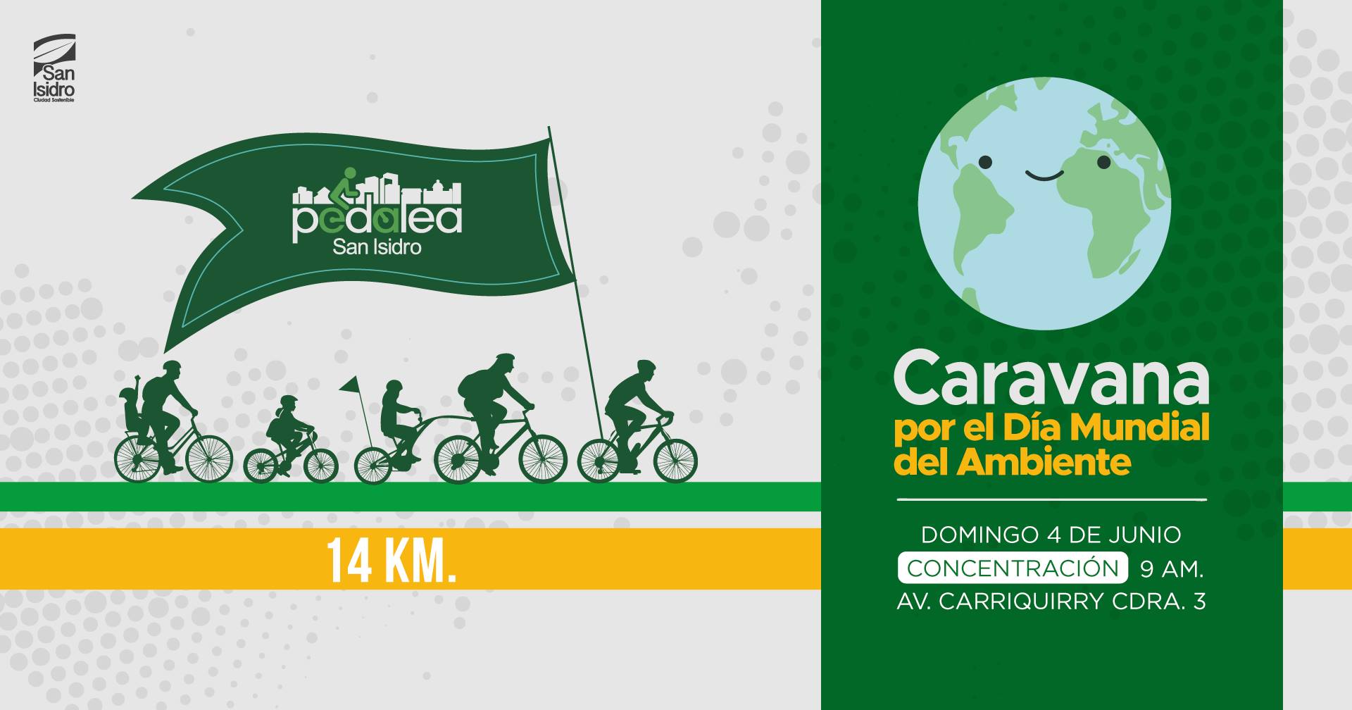 Caravana de Bicicletas 14K - Día Mundial del Ambiente