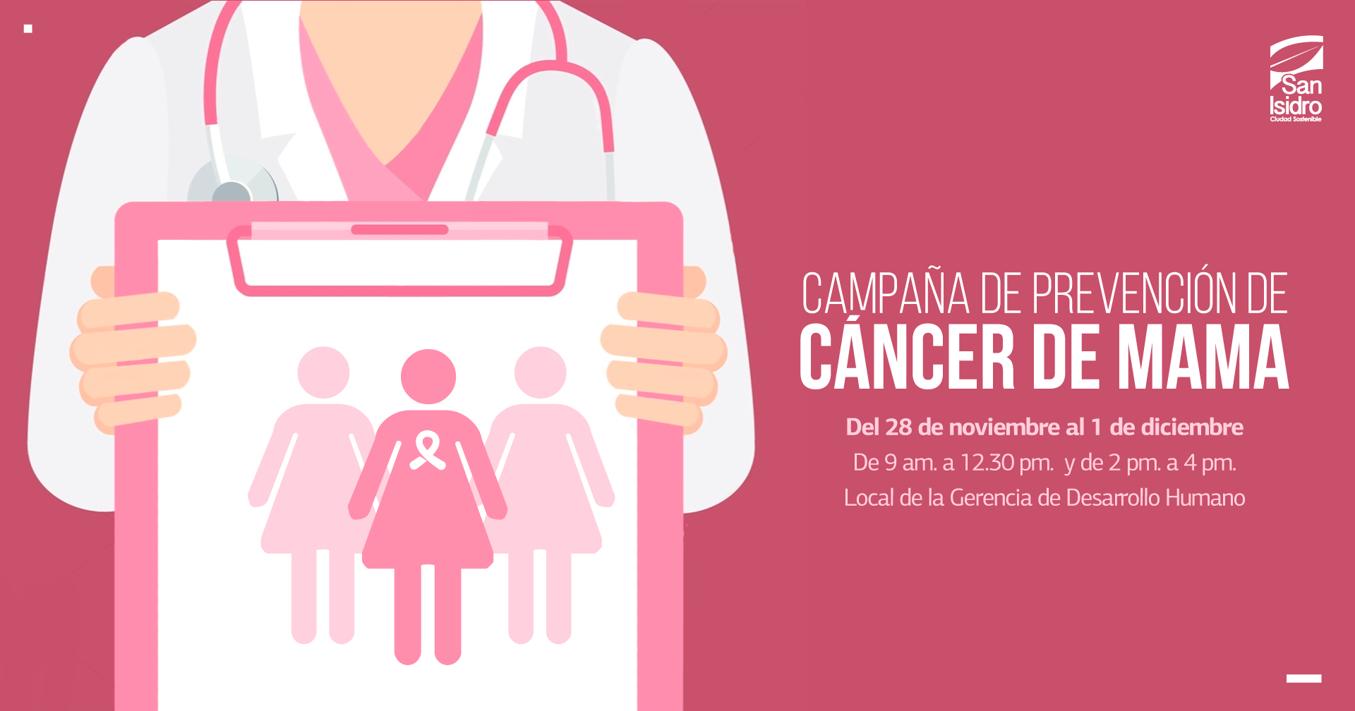 Campaña de prevención de cáncer de mama