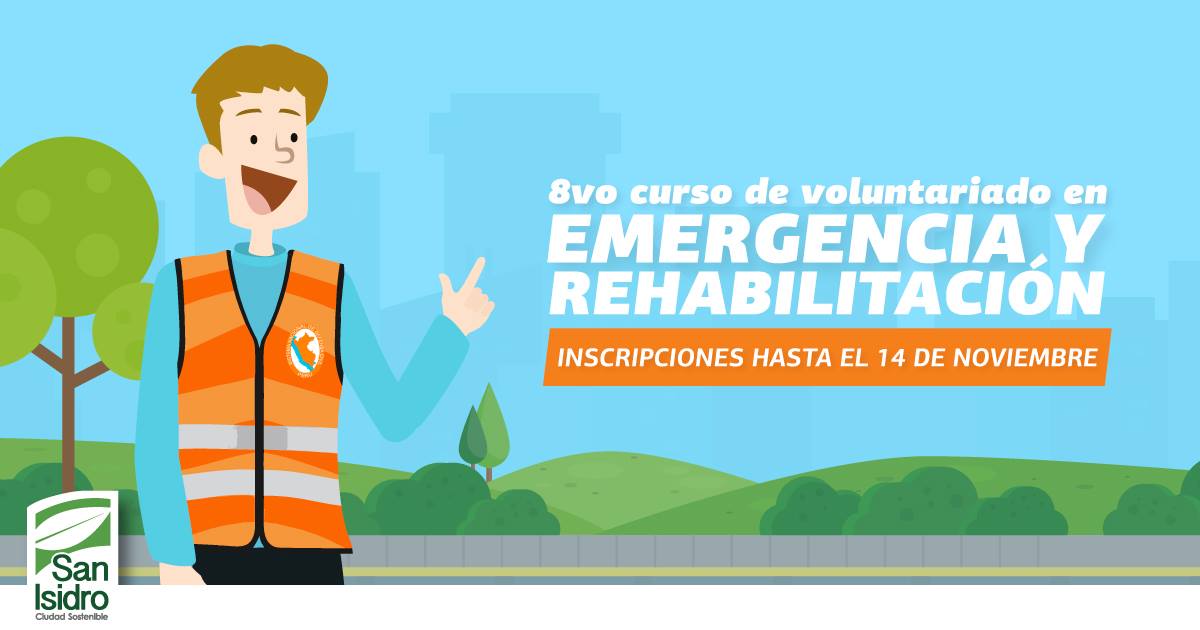 8vo Curso de Voluntariado en Emergencia y Rehabilitación