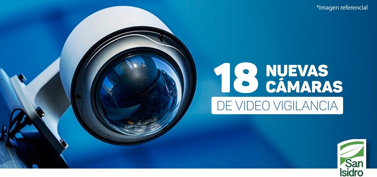 18 nuevas cámaras de video vigilancia