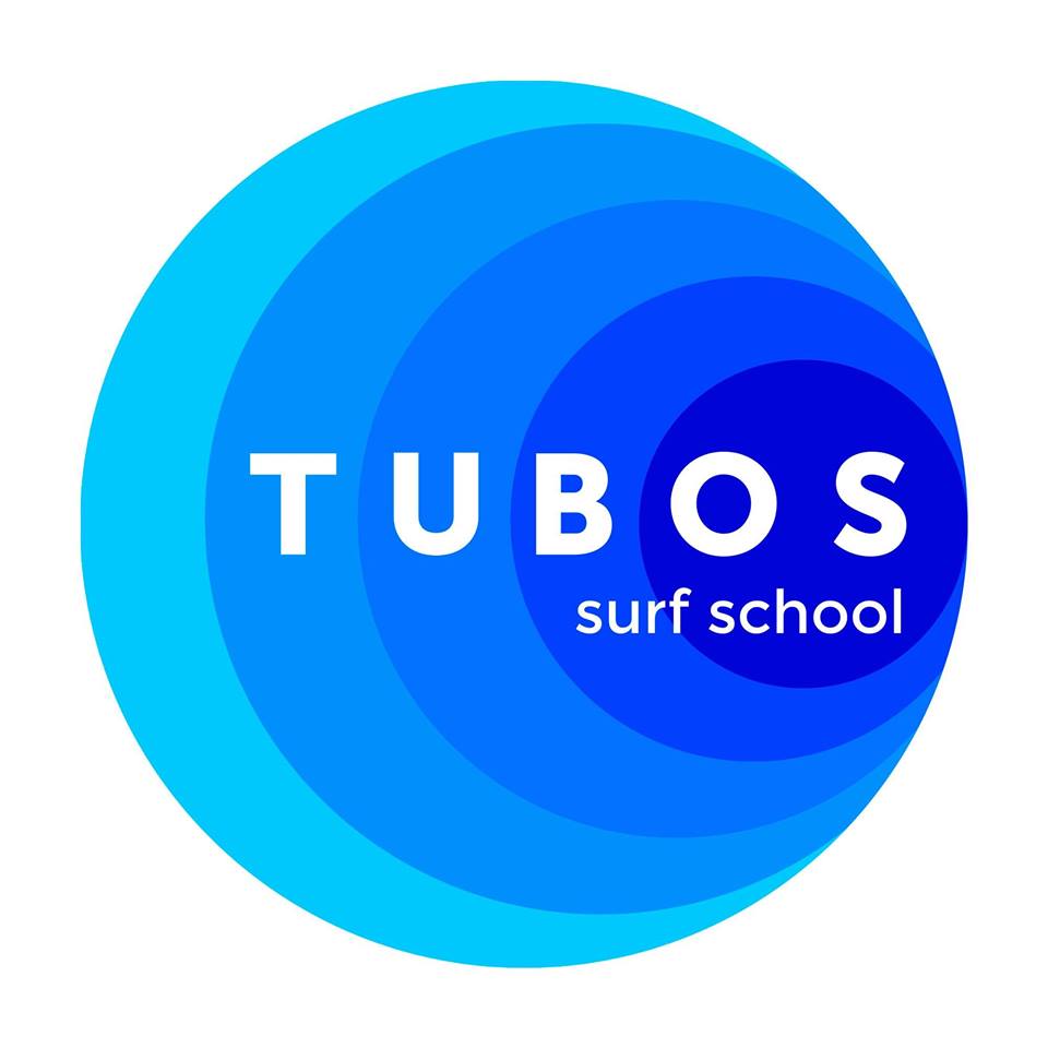 tubos surf school logo