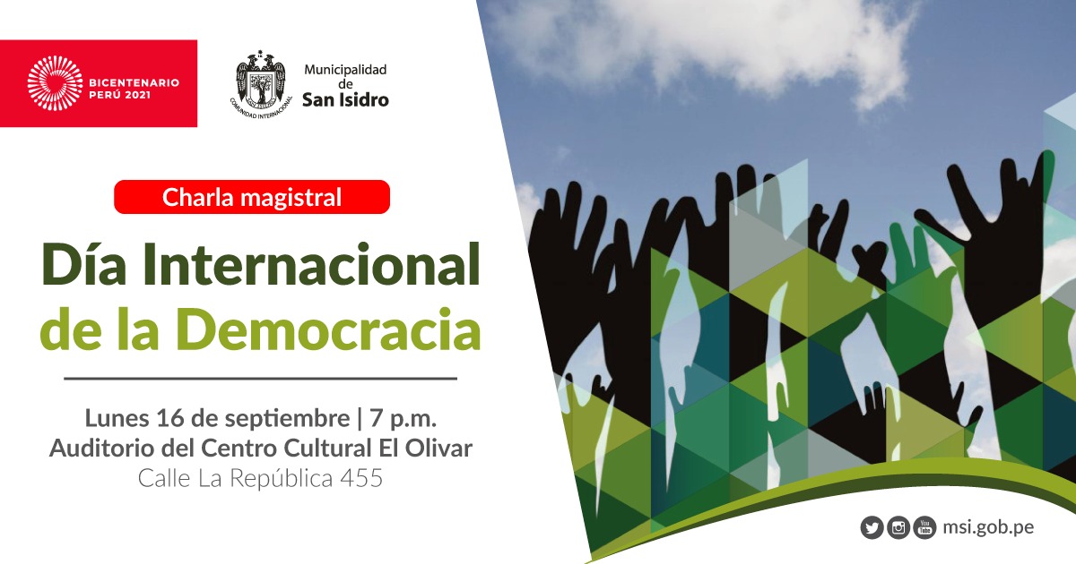 Charla: Día Internacional de la Democracia