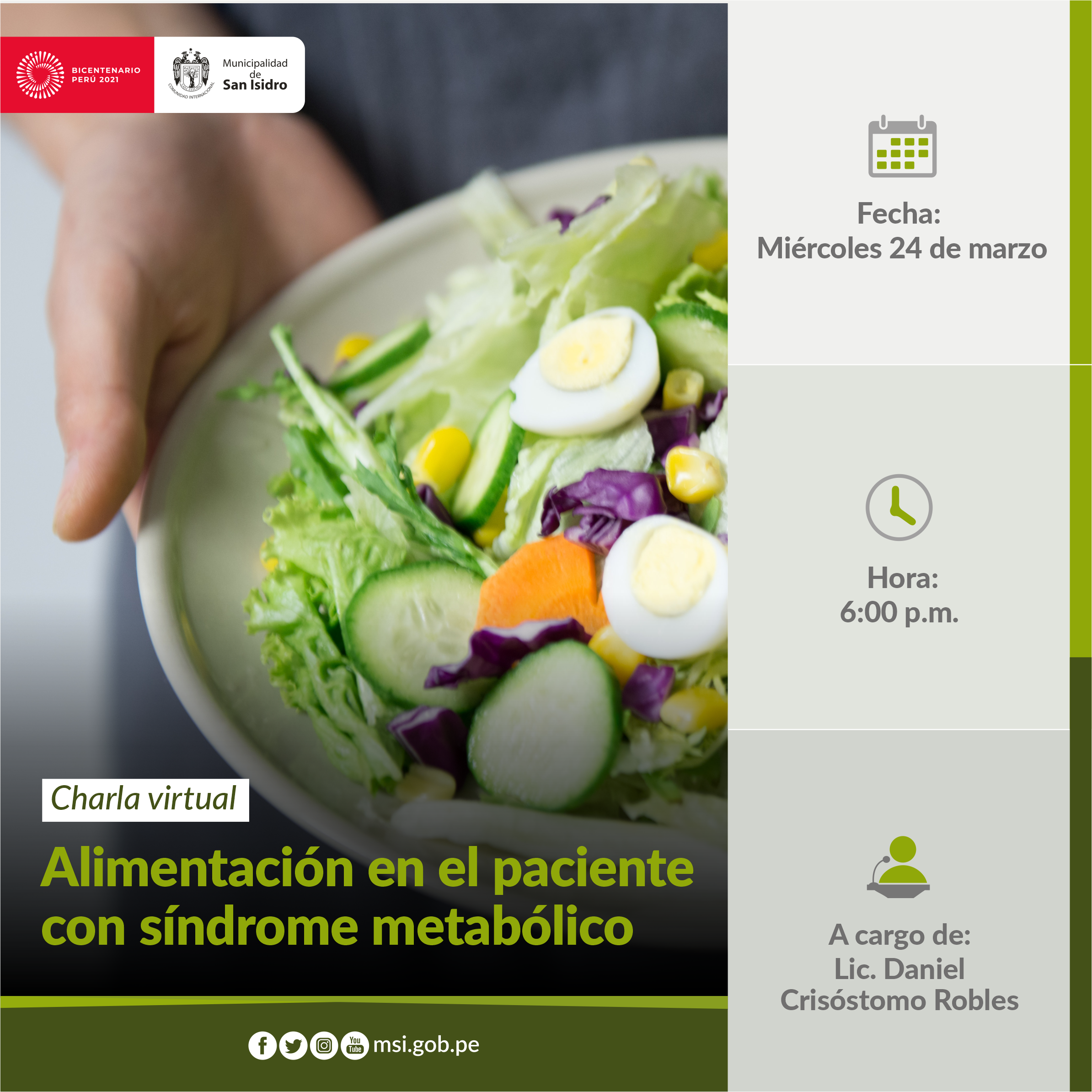 Alimentación en el paciente con síndrome metabólico