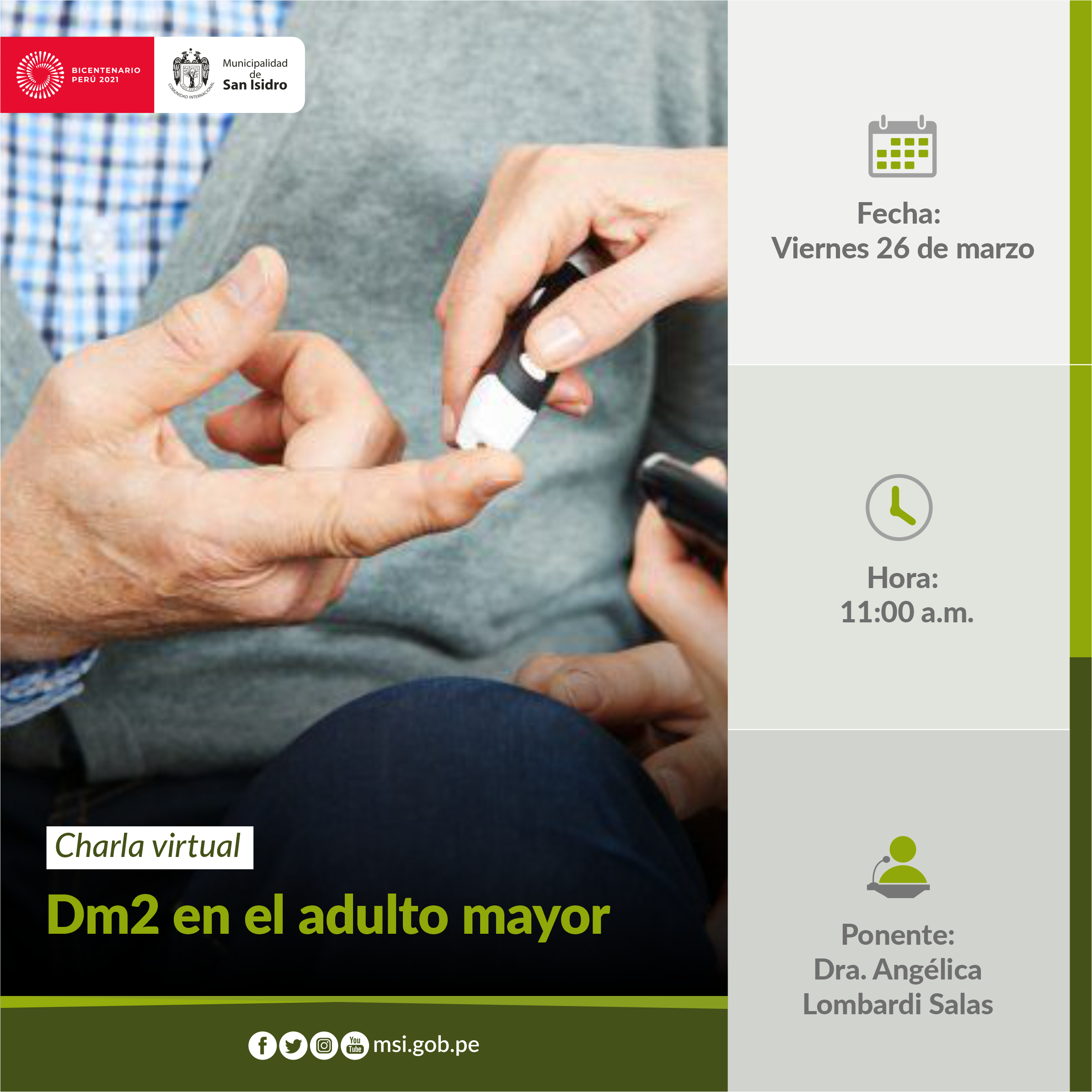 DM2 en el adulto mayor