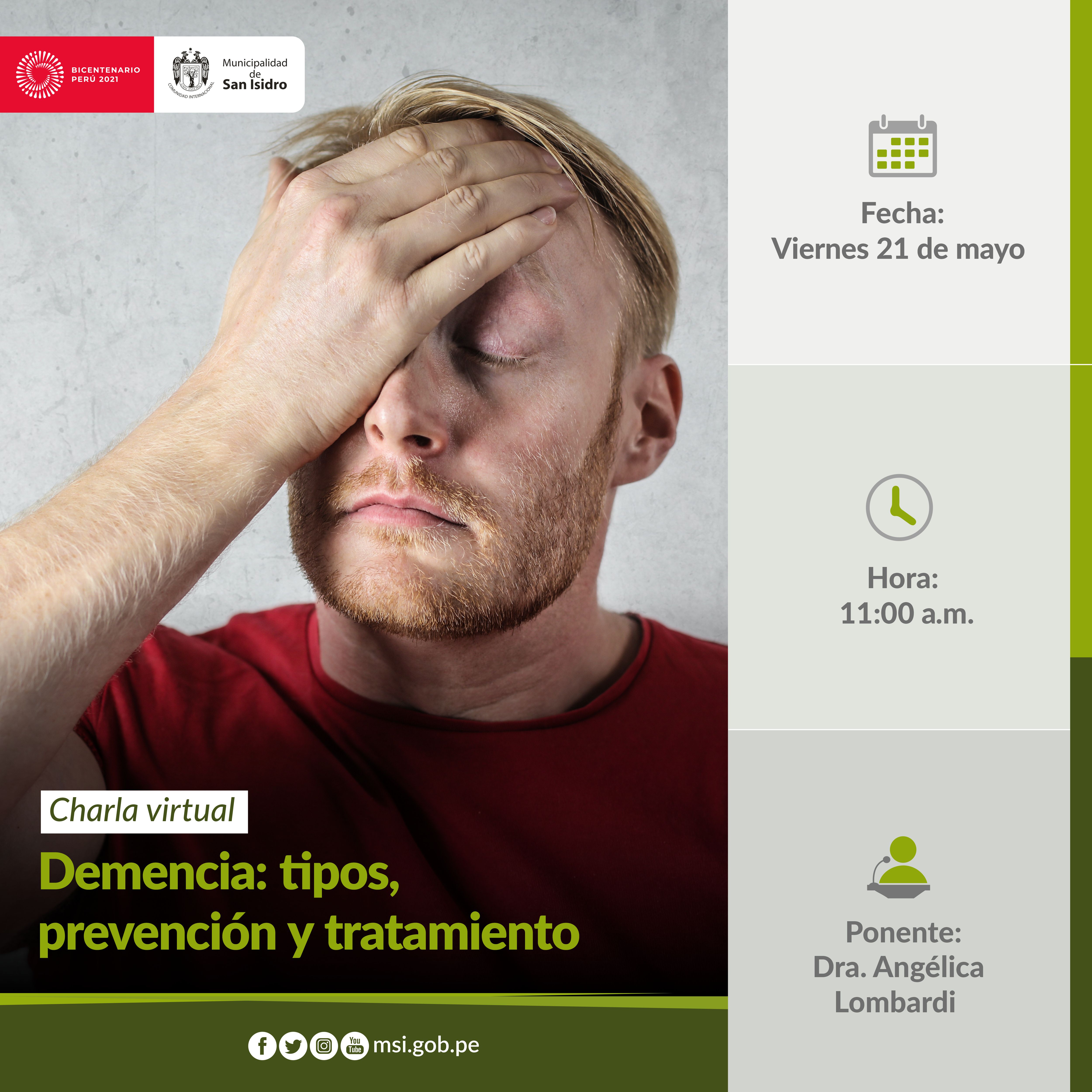 Demencia: tipos, prevención y tratamiento