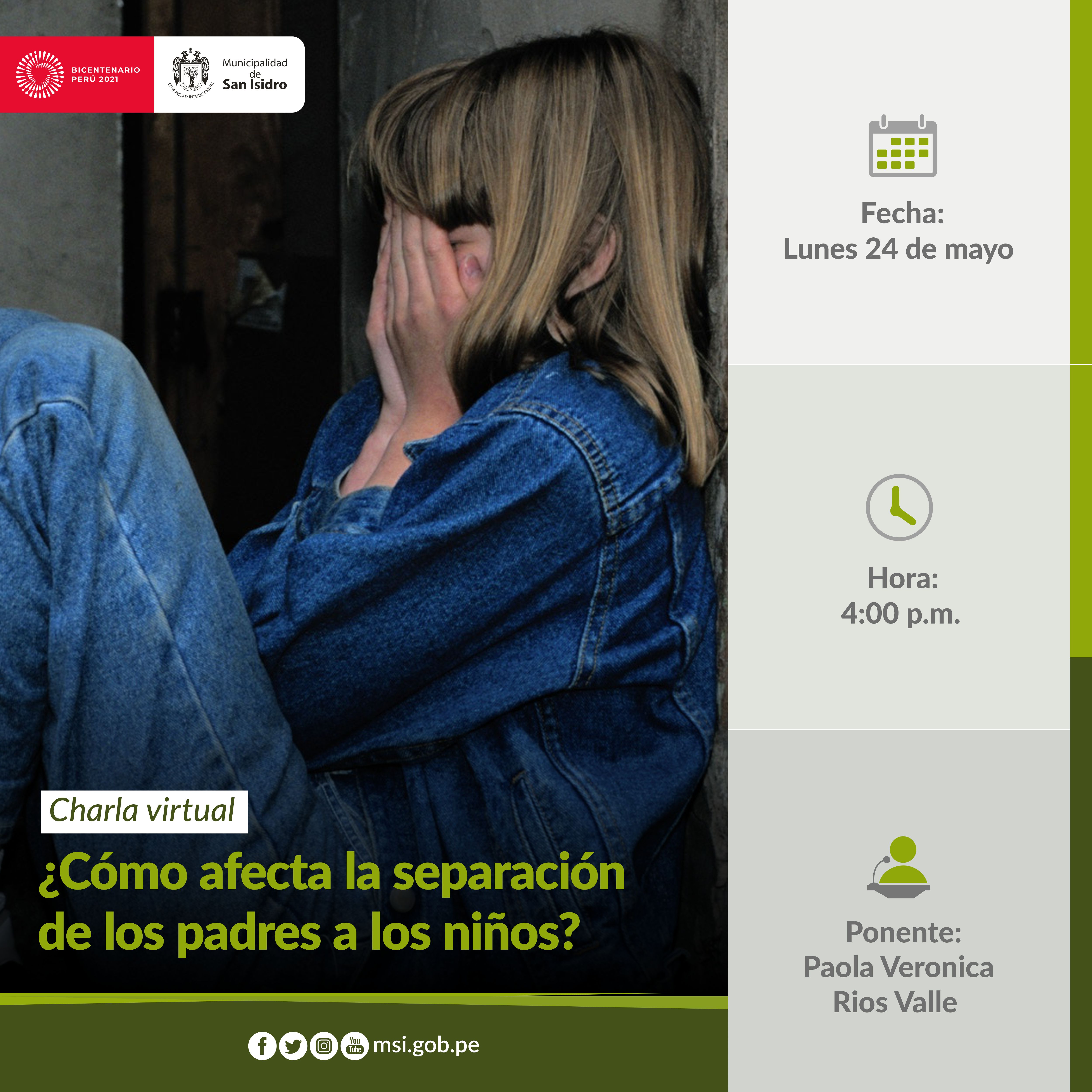 ¿Cómo afecta la separación de los padres a los niños?