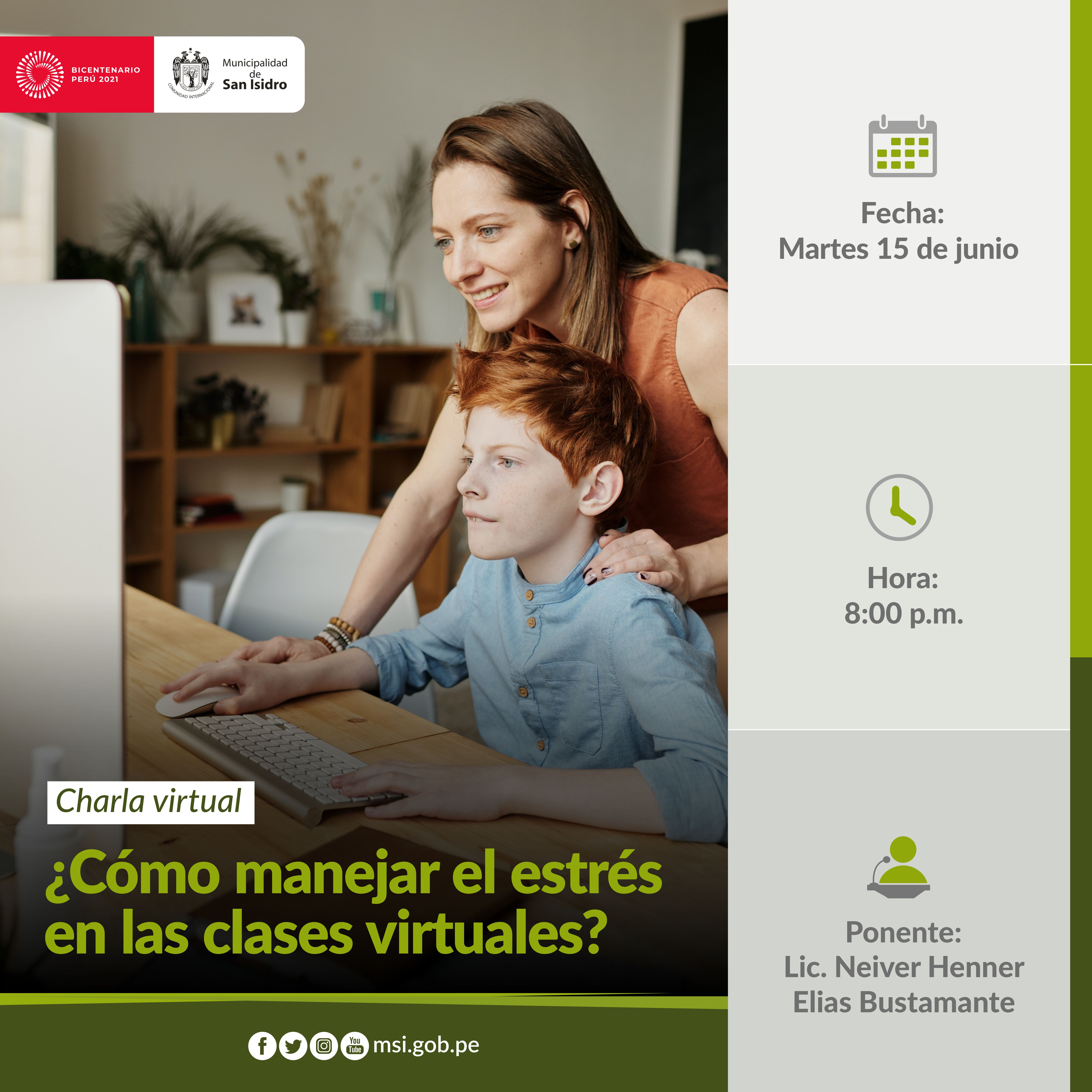 ¿Cómo manejar el estrés en las clases virtuales?