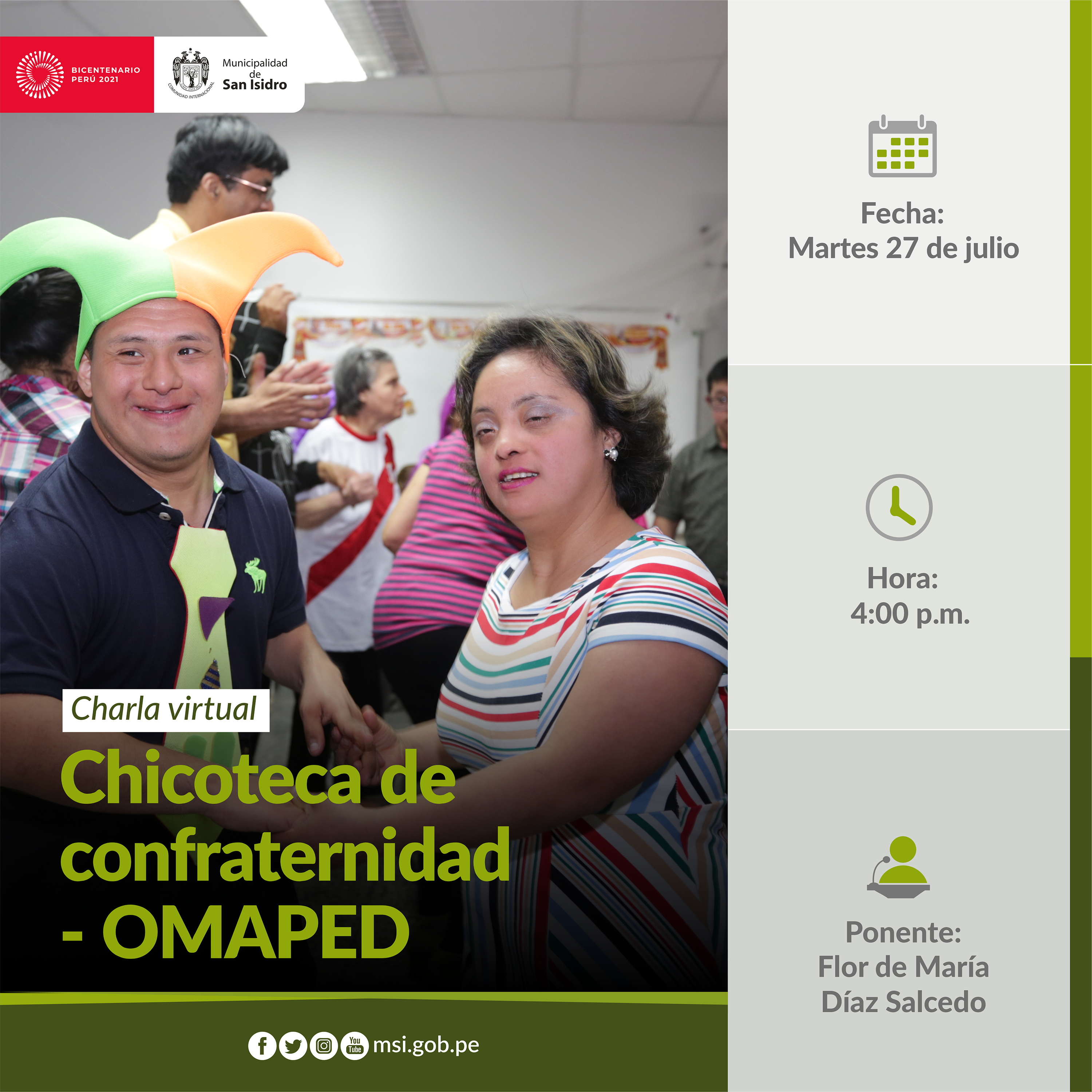 Chicoteca de confraternidad - Omaped