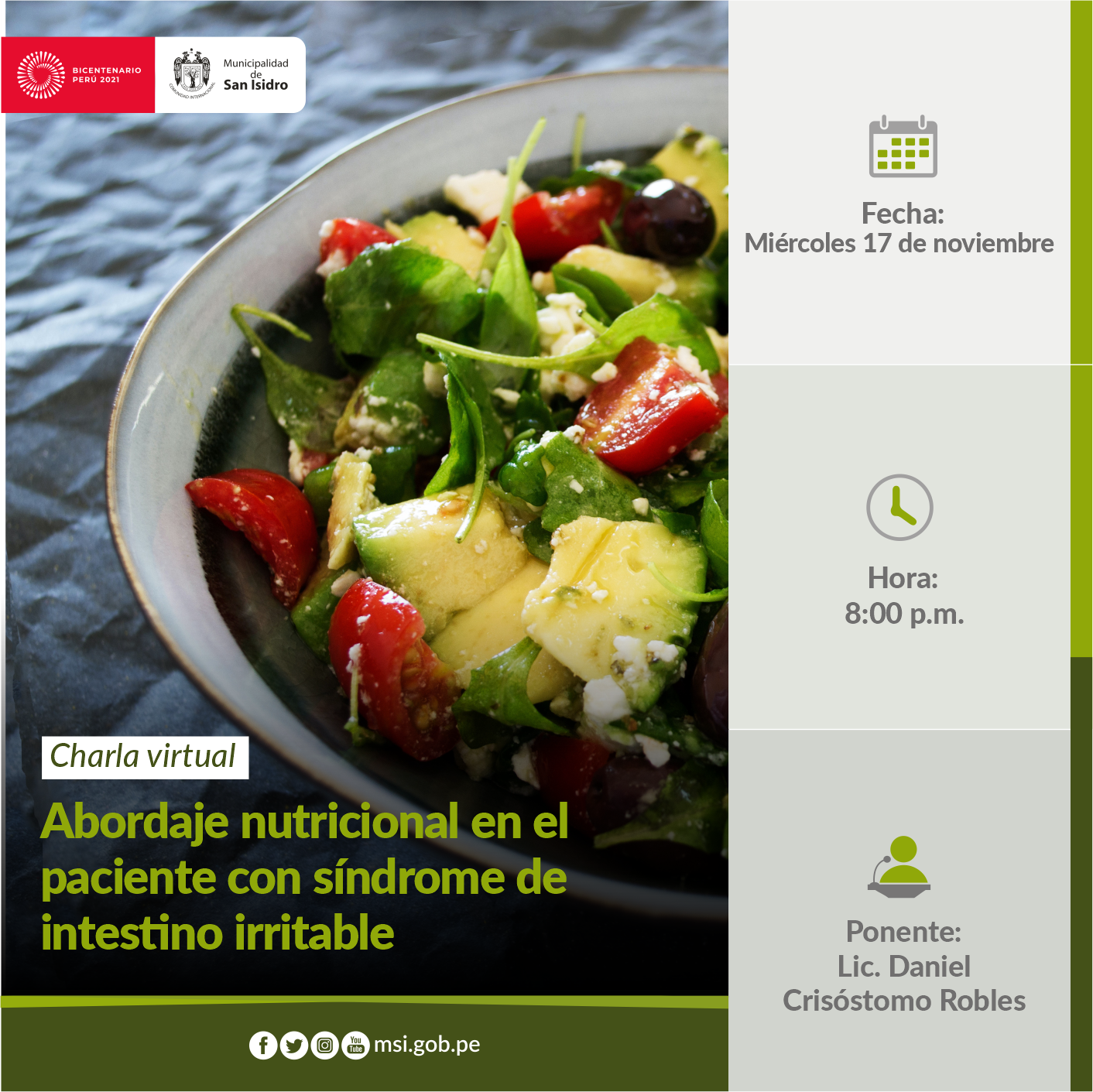 Abordaje nutricional