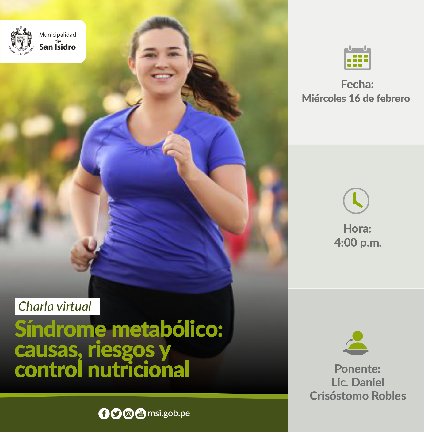 Síndrome metabólico: causas y control nutricional