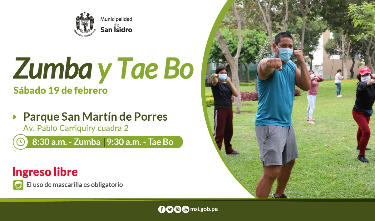 Zumba y Tae Bo