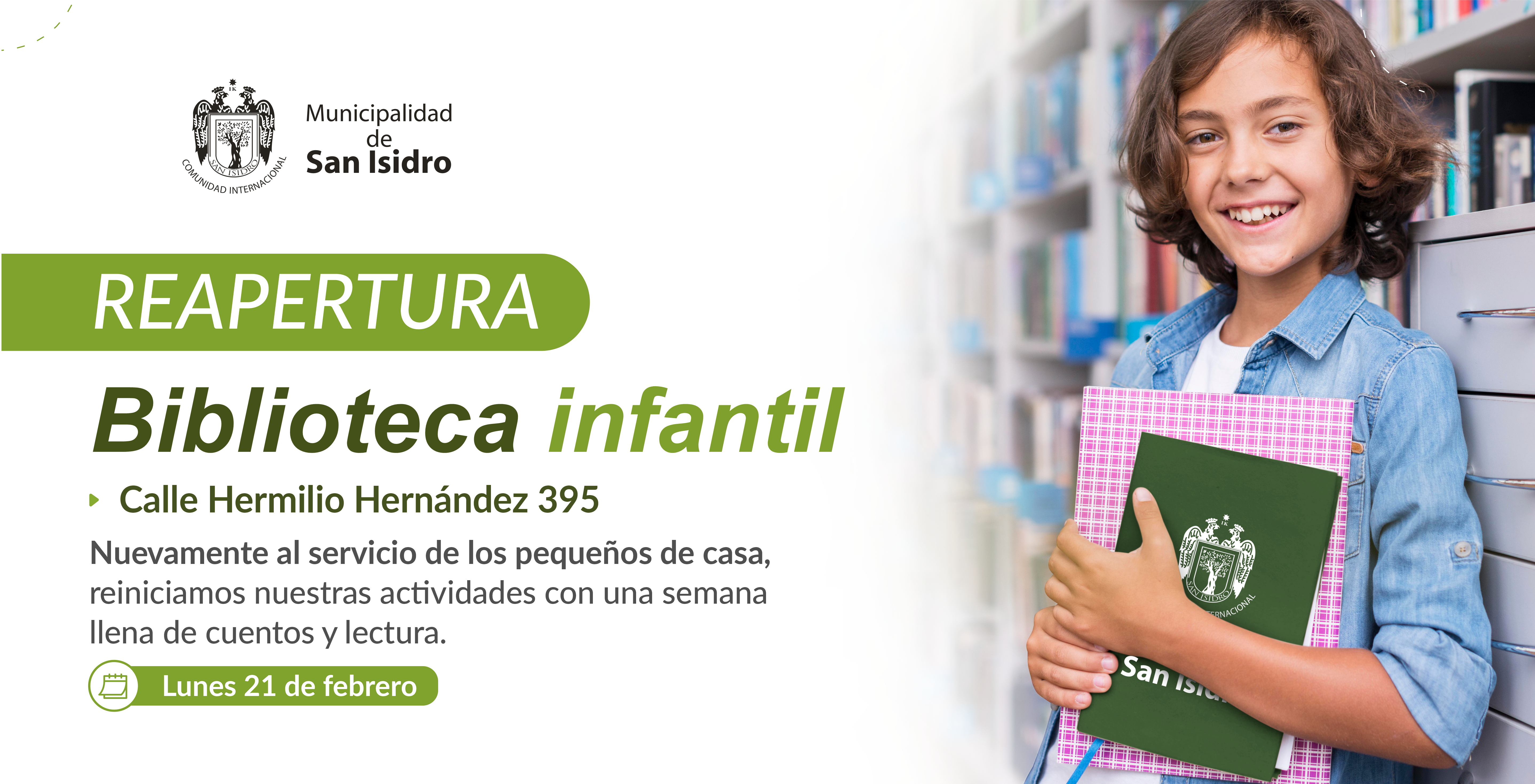 Reapertura biblioteca infantil