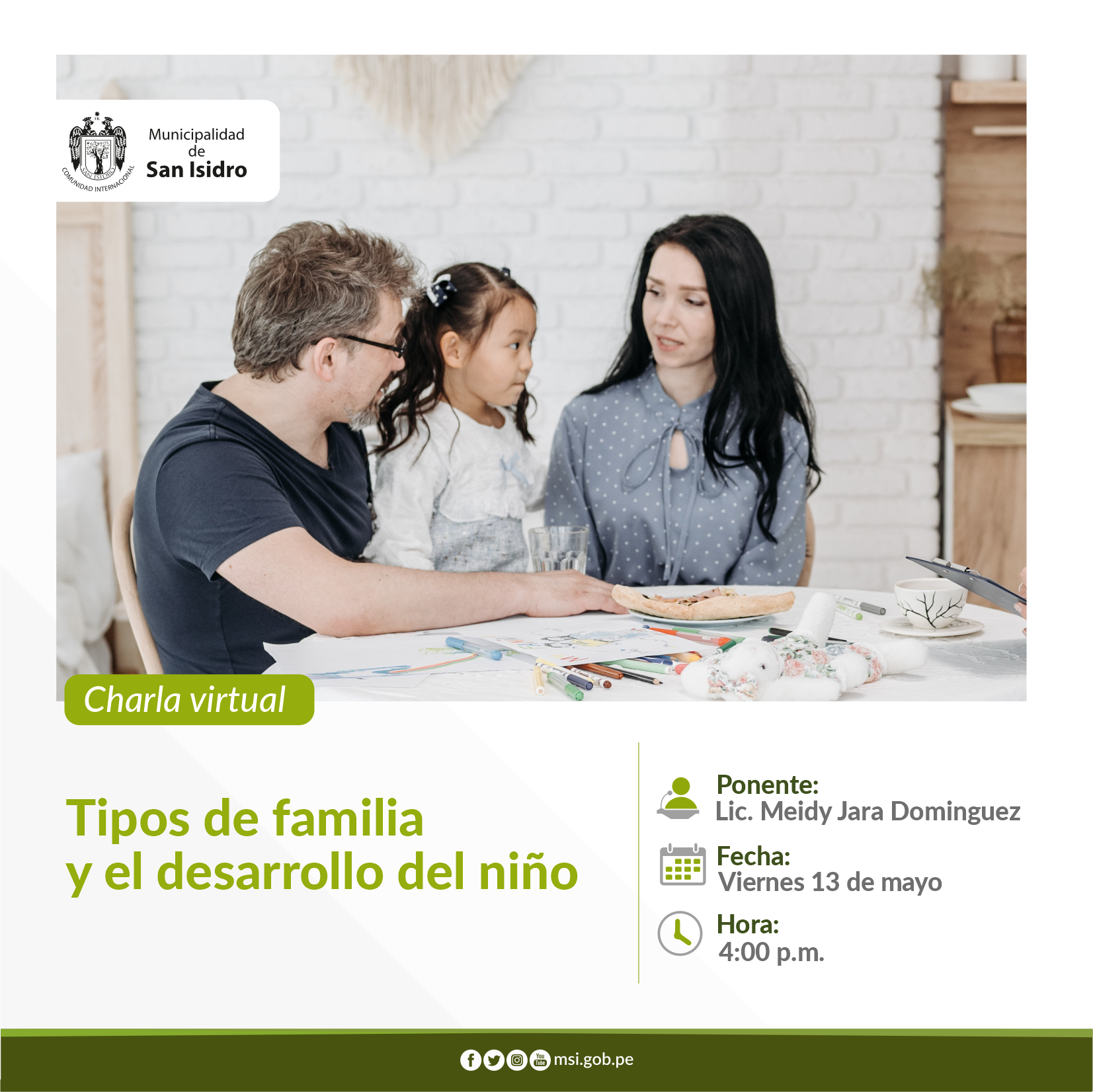 Tipos de familia y el desarrollo del niño