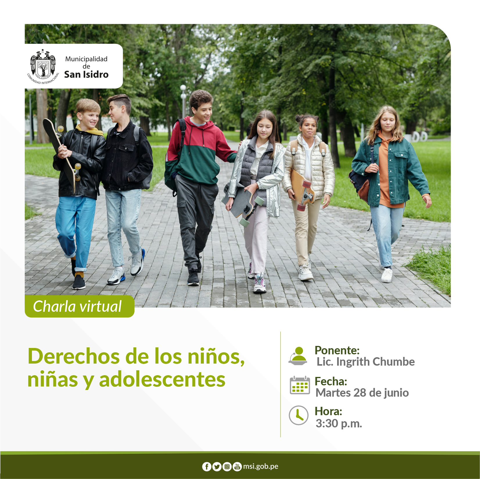 Derechos de los niños, y adolescentes